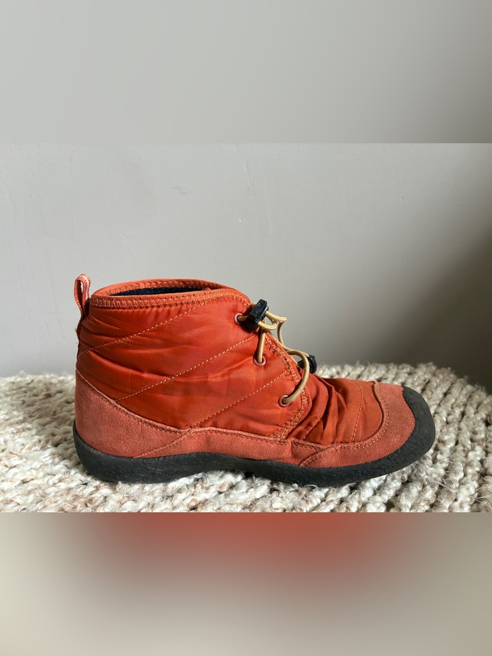 Keen Kids Orange Lace-Up Chukka Boots - Picture 4 of 9